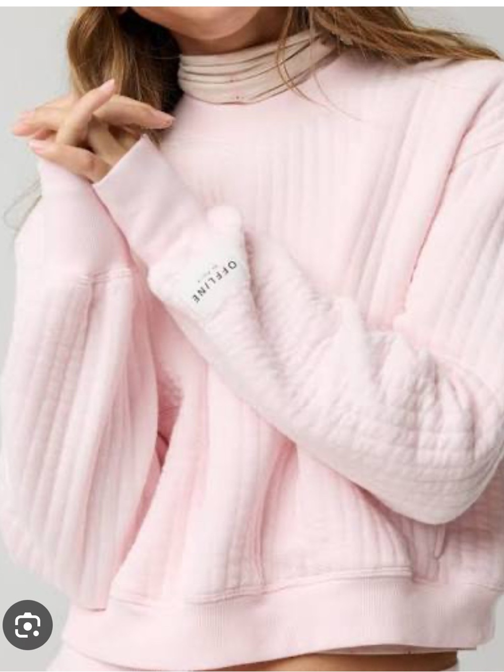 NWT OFFLINE by Aerie Coffee Run Crewneck